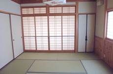 日本家屋の内装イメージ