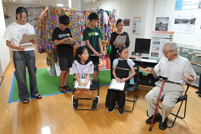 こども平和新聞の取り組みを行いました